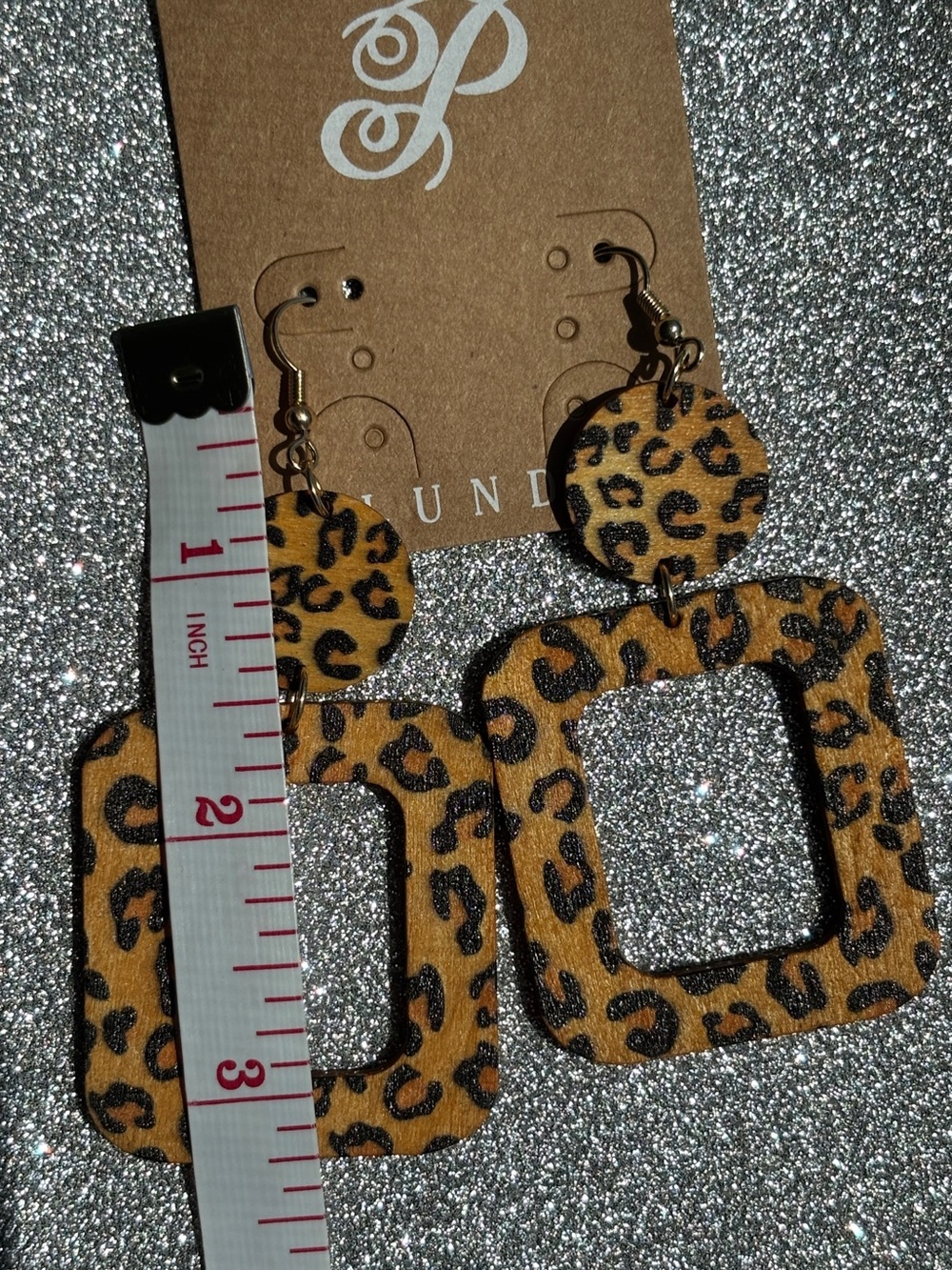 Animal Print Earrings NEW - Picture 3 of 5
